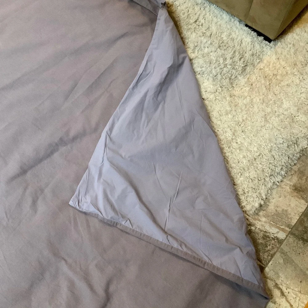 Calvin Klein Purple Duvet 80x80 Classic Minimalist Monochrome Cottage Normcore